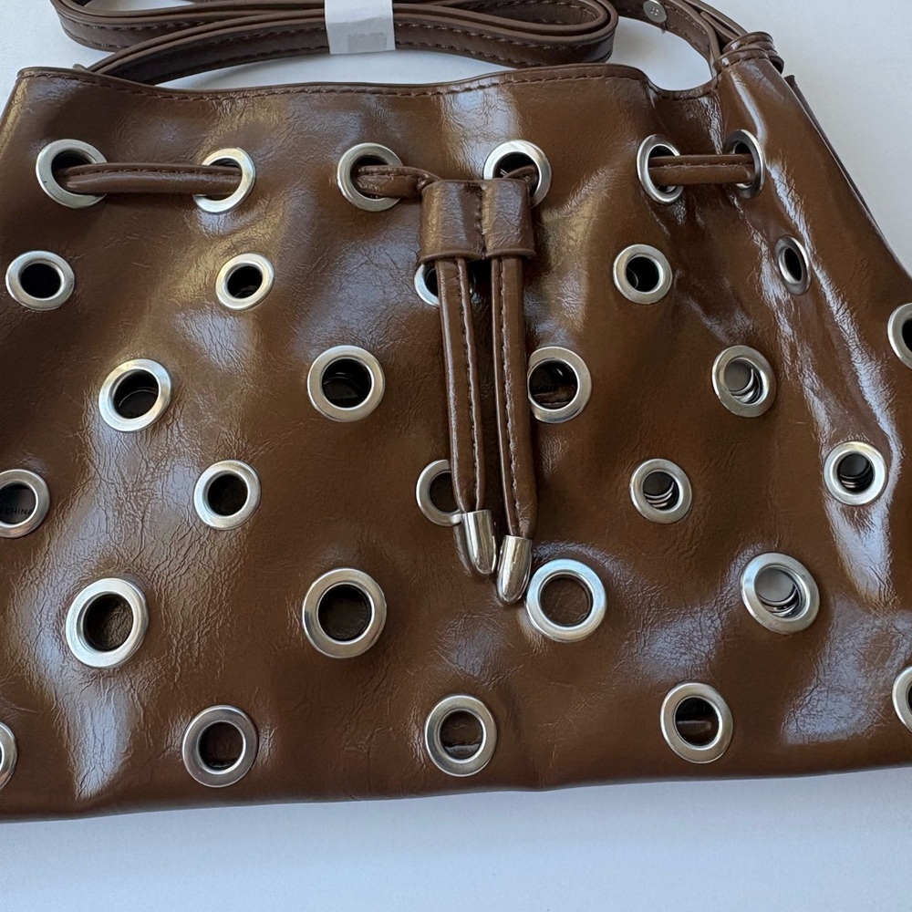 NWT Anthropologie Melie Bianco Paloma Studded Satchel - Picture 9 of 16
